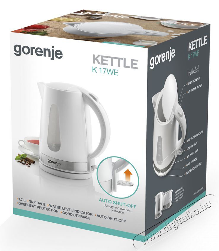 Gorenje K17WE v&iacute;zforral&oacute; Konyhai term&eacute;kek - V&iacute;zforral&oacute; / teafőző - 334182