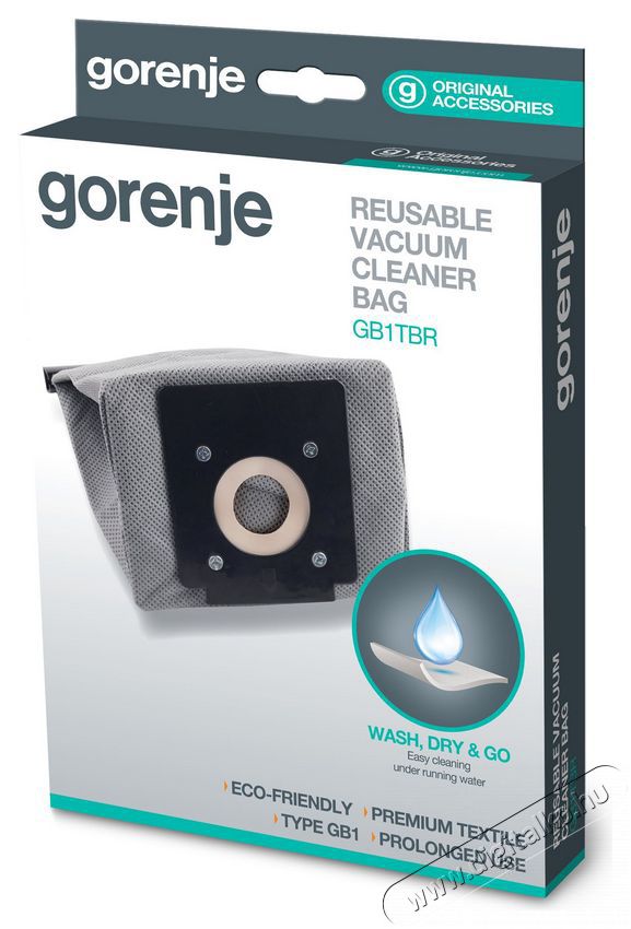 Gorenje GB1TBR 1db textil porzs&aacute;k, bemeneti motorszűrővel H&aacute;ztart&aacute;s / Otthon / K&uuml;lt&eacute;r - Porsz&iacute;v&oacute; / takar&iacute;t&oacute;g&eacute;p - Porzs&aacute;k / portart&aacute;ly - 353211
