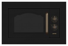Gorenje BM235CLB beépíthető mikrohullámú sütő grillel Konyhai termékek - Mikrohullámú sütő - Mikrohullámú sütő (beépíthető) - 339317