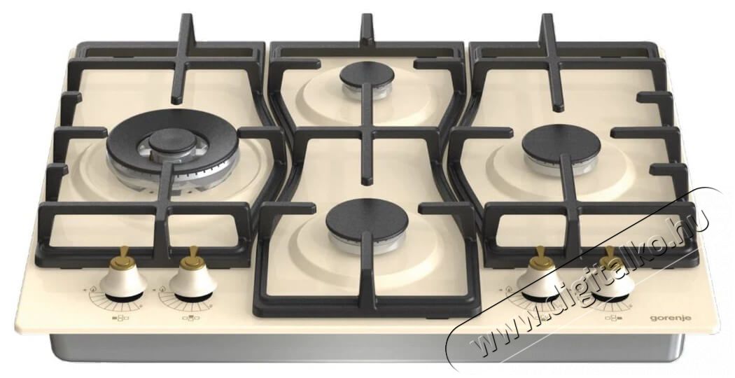 Gorenje GW6D42CLI Be&eacute;p&iacute;thető g&aacute;z főzőlap - b&eacute;zs Konyhai term&eacute;kek - S&uuml;tő-főzőlap, tűzhely (be&eacute;p&iacute;thető) - G&aacute;zfőzőlap (be&eacute;p&iacute;thető) - 365585