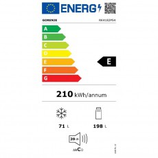 Gorenje RK4182PS4 Alulfagyaszt&oacute;s hűtőszekr&eacute;ny Konyhai term&eacute;kek - Hűtő, fagyaszt&oacute; (szabadon&aacute;ll&oacute;) - Alulfagyaszt&oacute;s kombin&aacute;lt hűtő - 365586