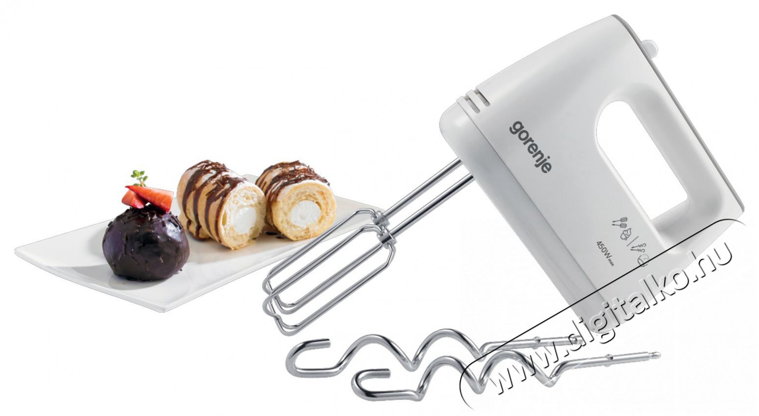 Gorenje M420CW k&eacute;zi mixer Konyhai term&eacute;kek - Konyhai kisg&eacute;p (elők&eacute;sz&iacute;t&eacute;s / feldolgoz&aacute;s) - K&eacute;zi mixer - 373105