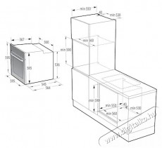 Gorenje BO6712E02XK be&eacute;p&iacute;thető s&uuml;tő Konyhai term&eacute;kek - S&uuml;tő-főzőlap, tűzhely (be&eacute;p&iacute;thető) - S&uuml;tő (be&eacute;p&iacute;thető) - 378465