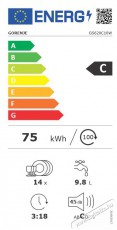 Gorenje GS620C10W Mosogat&oacute;g&eacute;p Konyhai term&eacute;kek - Mosogat&oacute;g&eacute;p - Norm&aacute;l (60cm) szabadon&aacute;ll&oacute; mosogat&oacute;g&eacute;p - 383699