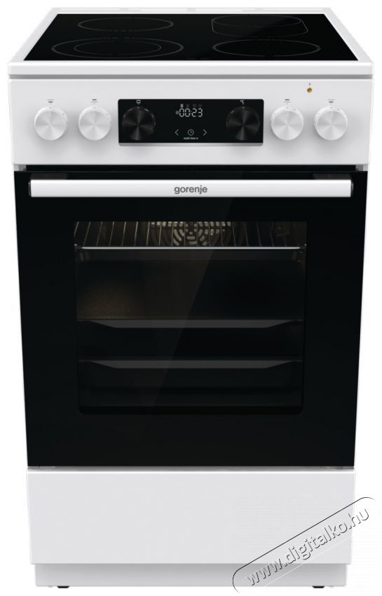 Gorenje GECS5C70WA Elektromos tűzhely Konyhai term&eacute;kek - S&uuml;tő-főzőlap, tűzhely (szabadon&aacute;ll&oacute;) - Elektromos tűzhely (szabadon&aacute;ll&oacute;) - 400177
