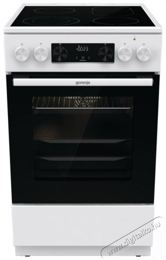Gorenje GECS5C70WA Elektromos tűzhely Konyhai term&eacute;kek - S&uuml;tő-főzőlap, tűzhely (szabadon&aacute;ll&oacute;) - Elektromos tűzhely (szabadon&aacute;ll&oacute;) - 400177