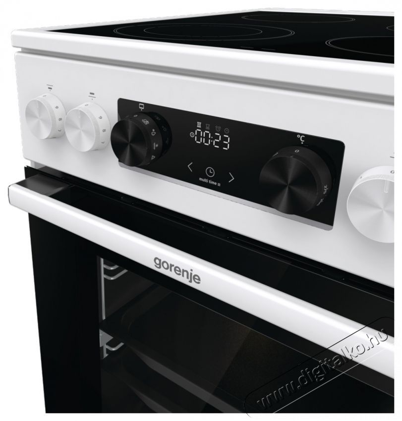 Gorenje GECS5C70WA Elektromos tűzhely Konyhai term&eacute;kek - S&uuml;tő-főzőlap, tűzhely (szabadon&aacute;ll&oacute;) - Elektromos tűzhely (szabadon&aacute;ll&oacute;) - 400177