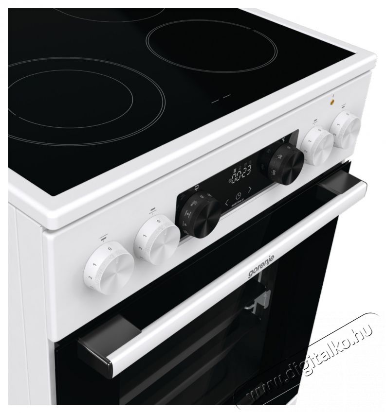 Gorenje GECS5C70WA Elektromos tűzhely Konyhai term&eacute;kek - S&uuml;tő-főzőlap, tűzhely (szabadon&aacute;ll&oacute;) - Elektromos tűzhely (szabadon&aacute;ll&oacute;) - 400177