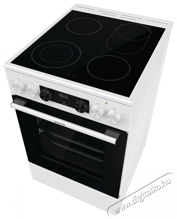 Gorenje GECS5C70WA Elektromos tűzhely Konyhai term&eacute;kek - S&uuml;tő-főzőlap, tűzhely (szabadon&aacute;ll&oacute;) - Elektromos tűzhely (szabadon&aacute;ll&oacute;) - 400177