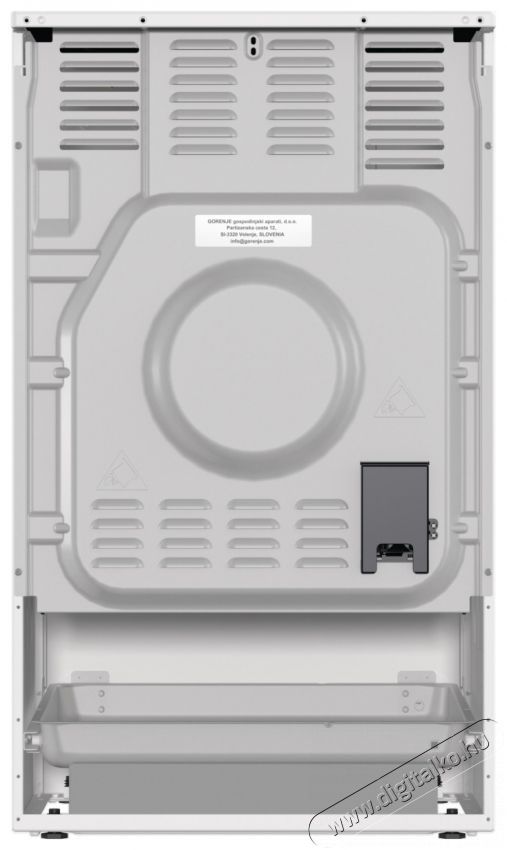 Gorenje GECS5C70WA Elektromos tűzhely Konyhai term&eacute;kek - S&uuml;tő-főzőlap, tűzhely (szabadon&aacute;ll&oacute;) - Elektromos tűzhely (szabadon&aacute;ll&oacute;) - 400177