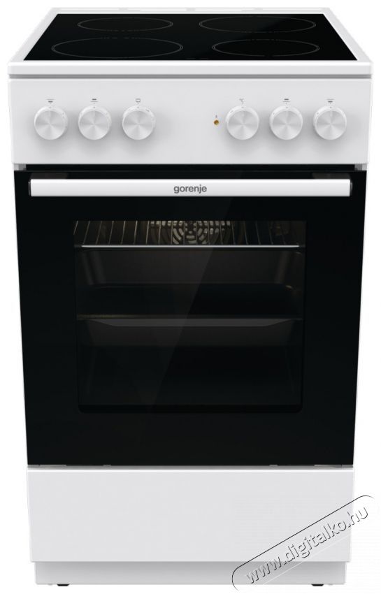 Gorenje GEC5A41WG Elektromos tűzhely Konyhai term&eacute;kek - S&uuml;tő-főzőlap, tűzhely (szabadon&aacute;ll&oacute;) - Elektromos tűzhely (szabadon&aacute;ll&oacute;) - 400173