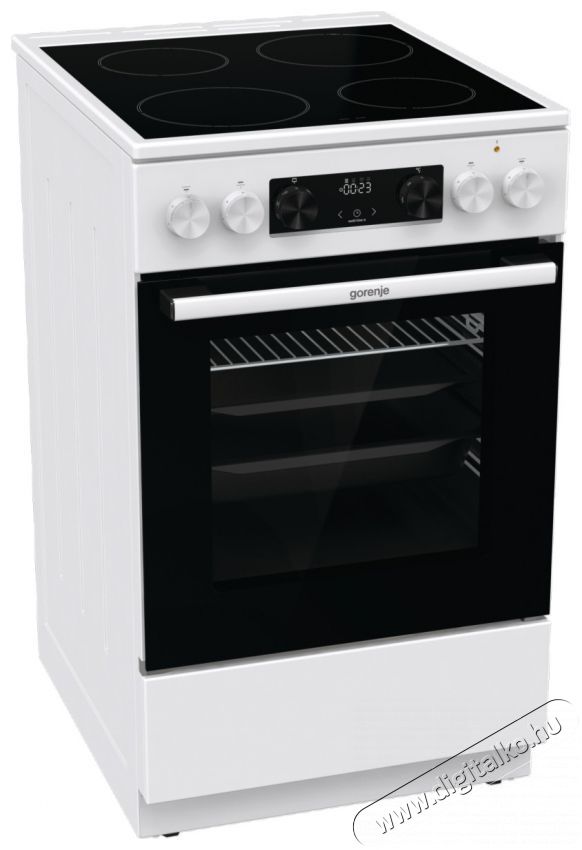 Gorenje GEC5C42WG Elektromos tűzhely Konyhai term&eacute;kek - S&uuml;tő-főzőlap, tűzhely (szabadon&aacute;ll&oacute;) - Elektromos tűzhely (szabadon&aacute;ll&oacute;) - 400175