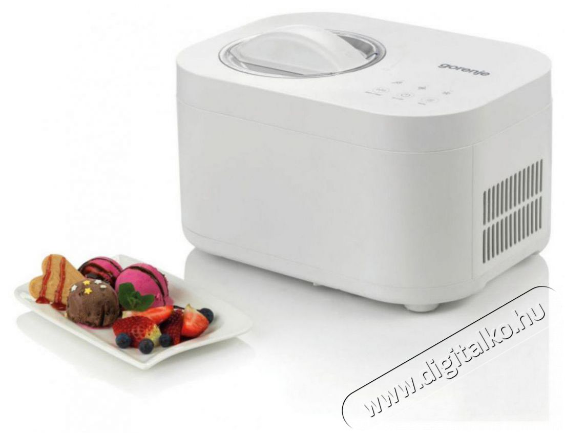 Gorenje ICM10W Fagylaltk&eacute;sz&iacute;tő g&eacute;p Konyhai term&eacute;kek - Konyhai kisg&eacute;p (s&uuml;t&eacute;s / főz&eacute;s / hűt&eacute;s / &eacute;telk&eacute;sz&iacute;t&eacute;s) - Fagylaltk&eacute;sz&iacute;tő g&eacute;p - 398942