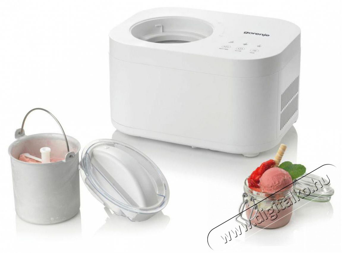 Gorenje ICM10W Fagylaltk&eacute;sz&iacute;tő g&eacute;p Konyhai term&eacute;kek - Konyhai kisg&eacute;p (s&uuml;t&eacute;s / főz&eacute;s / hűt&eacute;s / &eacute;telk&eacute;sz&iacute;t&eacute;s) - Fagylaltk&eacute;sz&iacute;tő g&eacute;p - 398942