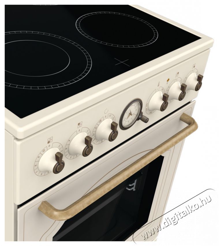 Gorenje GECS5B70CLI Elektromos tűzhely Konyhai term&eacute;kek - S&uuml;tő-főzőlap, tűzhely (szabadon&aacute;ll&oacute;) - Elektromos tűzhely (szabadon&aacute;ll&oacute;) - 400176