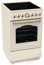 Gorenje GECS5B70CLI Elektromos tűzhely Konyhai term&eacute;kek - S&uuml;tő-főzőlap, tűzhely (szabadon&aacute;ll&oacute;) - Elektromos tűzhely (szabadon&aacute;ll&oacute;) - 400176