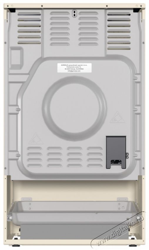 Gorenje GECS5B70CLI Elektromos tűzhely Konyhai term&eacute;kek - S&uuml;tő-főzőlap, tűzhely (szabadon&aacute;ll&oacute;) - Elektromos tűzhely (szabadon&aacute;ll&oacute;) - 400176