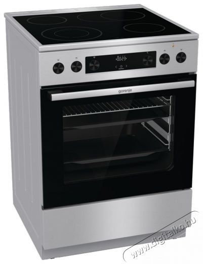 Gorenje GECS6C70XPA Elektromos tűzhely Konyhai term&eacute;kek - S&uuml;tő-főzőlap, tűzhely (szabadon&aacute;ll&oacute;) - Elektromos tűzhely (szabadon&aacute;ll&oacute;) - 400180