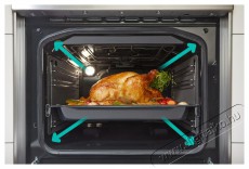 Gorenje GECS6C70XPA Elektromos tűzhely Konyhai term&eacute;kek - S&uuml;tő-főzőlap, tűzhely (szabadon&aacute;ll&oacute;) - Elektromos tűzhely (szabadon&aacute;ll&oacute;) - 400180