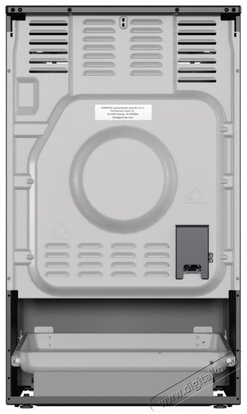 Gorenje GEIT5C60BPG Elektromos tűzhely Konyhai term&eacute;kek - S&uuml;tő-főzőlap, tűzhely (szabadon&aacute;ll&oacute;) - Elektromos tűzhely (szabadon&aacute;ll&oacute;) - 400181
