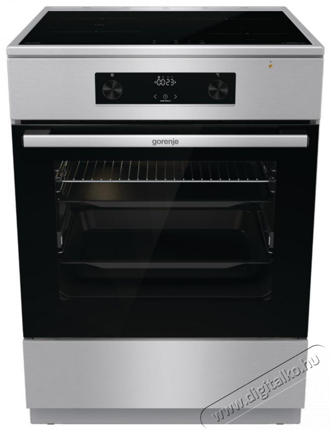 Gorenje GEIT6C60XPG Elektromos tűzhely Konyhai term&eacute;kek - S&uuml;tő-főzőlap, tűzhely (szabadon&aacute;ll&oacute;) - Elektromos tűzhely (szabadon&aacute;ll&oacute;) - 400182