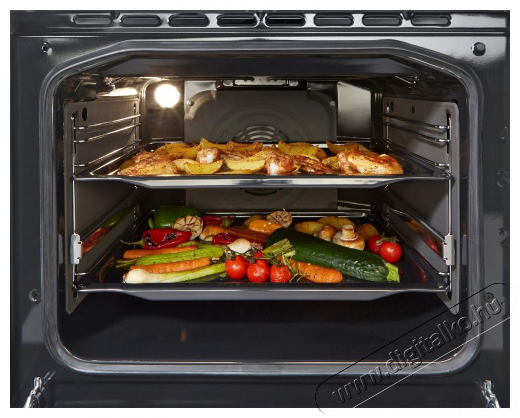 Gorenje GEIT6C60XPG Elektromos tűzhely Konyhai term&eacute;kek - S&uuml;tő-főzőlap, tűzhely (szabadon&aacute;ll&oacute;) - Elektromos tűzhely (szabadon&aacute;ll&oacute;) - 400182