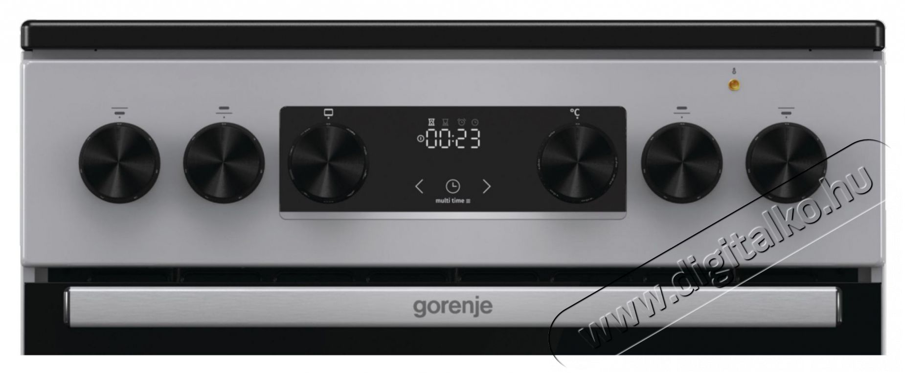 Gorenje GEC5C41SG Tűzhely Konyhai term&eacute;kek - S&uuml;tő-főzőlap, tűzhely (szabadon&aacute;ll&oacute;) - Elektromos tűzhely (szabadon&aacute;ll&oacute;) - 400174