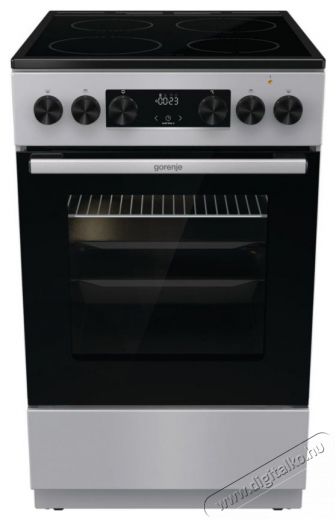 Gorenje GEC5C41SG Tűzhely Konyhai term&eacute;kek - S&uuml;tő-főzőlap, tűzhely (szabadon&aacute;ll&oacute;) - Elektromos tűzhely (szabadon&aacute;ll&oacute;) - 400174