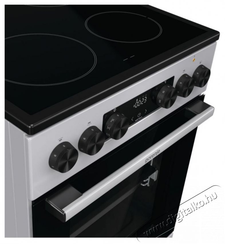 Gorenje GEC5C41SG Tűzhely Konyhai term&eacute;kek - S&uuml;tő-főzőlap, tűzhely (szabadon&aacute;ll&oacute;) - Elektromos tűzhely (szabadon&aacute;ll&oacute;) - 400174