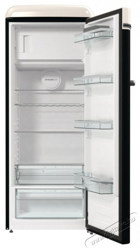 Gorenje OBRB615DBK Szabadon&aacute;ll&oacute; egyajt&oacute;s hűtőszekr&eacute;ny Konyhai term&eacute;kek - Hűtő, fagyaszt&oacute; (szabadon&aacute;ll&oacute;) - Egyajt&oacute;s hűtő - 400214