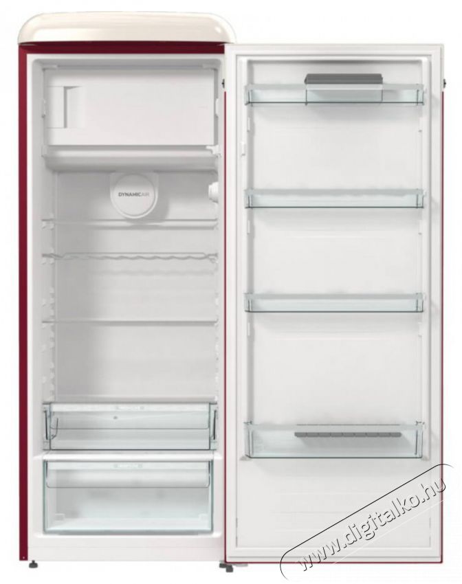 Gorenje OBRB615DR Szabadon&aacute;ll&oacute; egyajt&oacute;s hűtőszekr&eacute;ny Konyhai term&eacute;kek - Hűtő, fagyaszt&oacute; (szabadon&aacute;ll&oacute;) - Egyajt&oacute;s hűtő - 400215