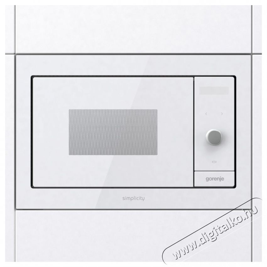 Gorenje BM235G1SYW Mikrohull&aacute;m&uacute; s&uuml;tő grill funkci&oacute;val Konyhai term&eacute;kek - Mikrohull&aacute;m&uacute; s&uuml;tő - Mikrohull&aacute;m&uacute; s&uuml;tő (be&eacute;p&iacute;thető) - 492696
