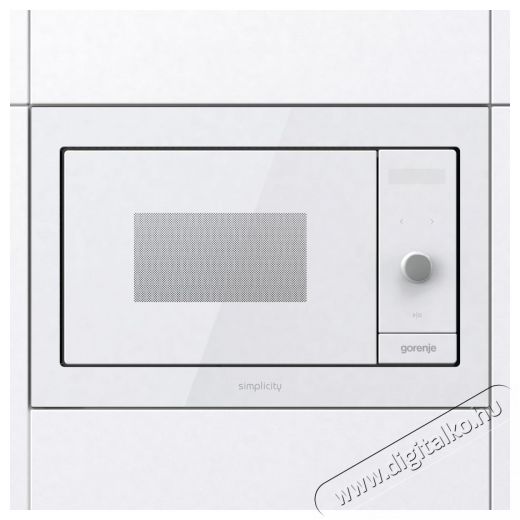 Gorenje BM235G1SYW Mikrohull&aacute;m&uacute; s&uuml;tő grill funkci&oacute;val Konyhai term&eacute;kek - Mikrohull&aacute;m&uacute; s&uuml;tő - Mikrohull&aacute;m&uacute; s&uuml;tő (be&eacute;p&iacute;thető) - 492696