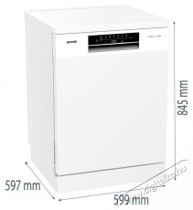Gorenje GS642E90W Mosogat&oacute;g&eacute;p - feh&eacute;r Konyhai term&eacute;kek - Mosogat&oacute;g&eacute;p - Norm&aacute;l (60cm) szabadon&aacute;ll&oacute; mosogat&oacute;g&eacute;p - 494310