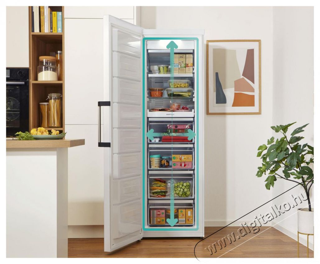Gorenje FN619DAW6 Fagyaszt&oacute;szekr&eacute;ny Konyhai term&eacute;kek - Hűtő, fagyaszt&oacute; (szabadon&aacute;ll&oacute;) - Fagyaszt&oacute;szekr&eacute;ny - 494302
