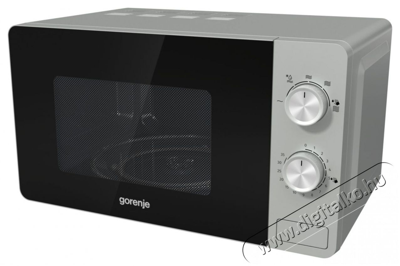 Gorenje MO20E1S mikrohull&aacute;m&uacute; s&uuml;tő - ez&uuml;st Konyhai term&eacute;kek - Mikrohull&aacute;m&uacute; s&uuml;tő - Mikrohull&aacute;m&uacute; s&uuml;tő (szabadon&aacute;ll&oacute;) - 350077