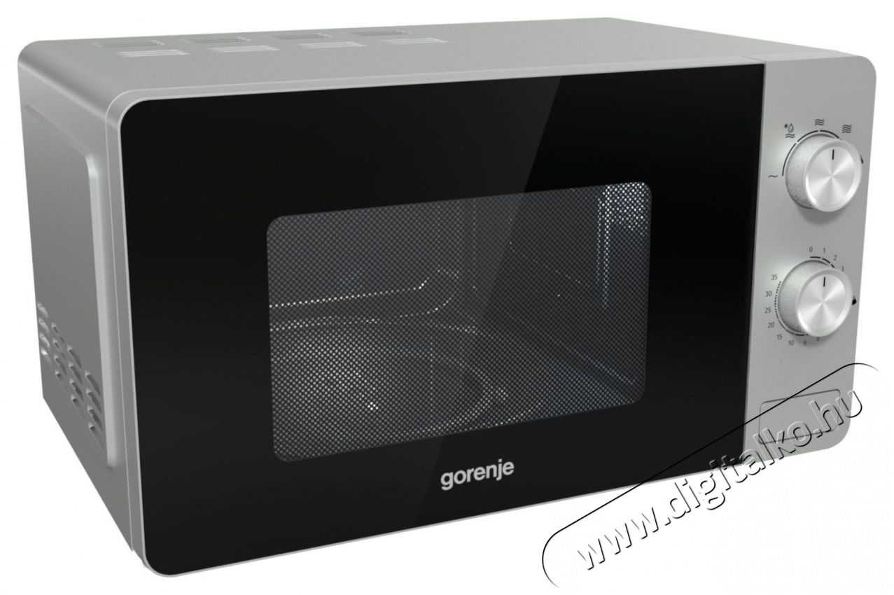 Gorenje MO20E1S mikrohull&aacute;m&uacute; s&uuml;tő - ez&uuml;st Konyhai term&eacute;kek - Mikrohull&aacute;m&uacute; s&uuml;tő - Mikrohull&aacute;m&uacute; s&uuml;tő (szabadon&aacute;ll&oacute;) - 350077