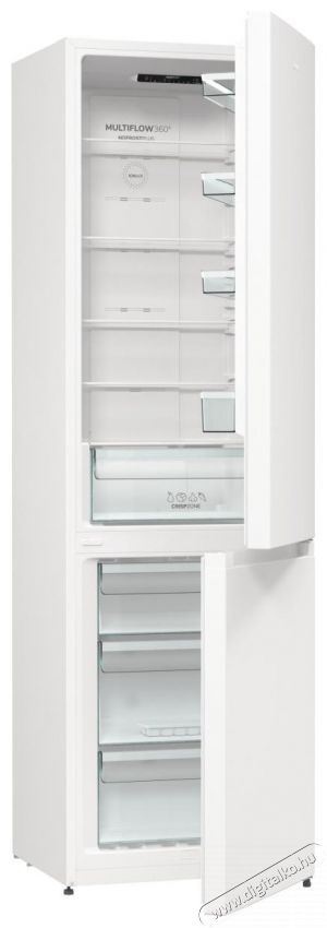 Gorenje NRK6202EW4 KitchenFit Hűtőszekr&eacute;ny Konyhai term&eacute;kek - Hűtő, fagyaszt&oacute; (szabadon&aacute;ll&oacute;) - Alulfagyaszt&oacute;s kombin&aacute;lt hűtő - 499770