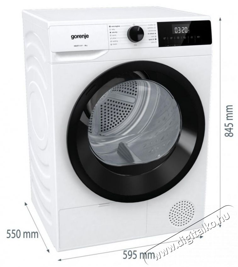 Gorenje DHNE83 &Uacute;jdons&aacute;gok - Legfrissebb term&eacute;kek - 499722