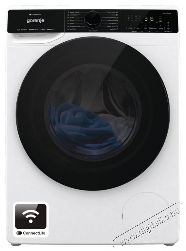 Gorenje WPNA84A2TSWIFI mos&oacute;g&eacute;p H&aacute;ztart&aacute;s / Otthon / K&uuml;lt&eacute;r - Mos&oacute;g&eacute;p / sz&aacute;r&iacute;t&oacute;g&eacute;p - El&ouml;lt&ouml;ltős norm&aacute;l (60cm-ig) mos&oacute;g&eacute;p - 499715