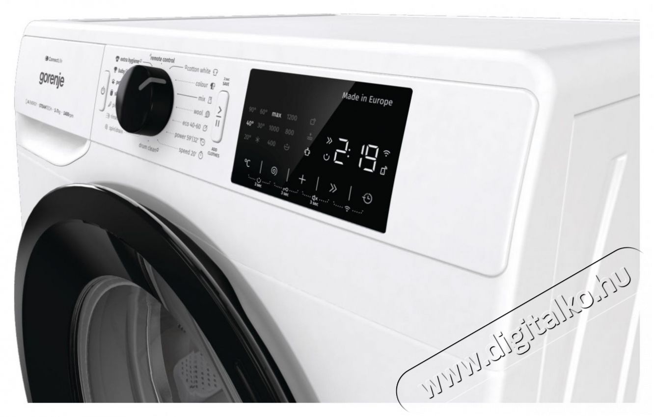 Gorenje WPNEI74A1SWIFI el&ouml;ltőltős mos&oacute;g&eacute;p H&aacute;ztart&aacute;s / Otthon / K&uuml;lt&eacute;r - Mos&oacute;g&eacute;p / sz&aacute;r&iacute;t&oacute;g&eacute;p - El&ouml;lt&ouml;ltős norm&aacute;l (60cm-ig) mos&oacute;g&eacute;p - 499712