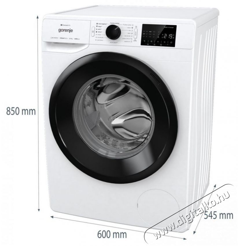 Gorenje WPNEI74A1SWIFI el&ouml;ltőltős mos&oacute;g&eacute;p H&aacute;ztart&aacute;s / Otthon / K&uuml;lt&eacute;r - Mos&oacute;g&eacute;p / sz&aacute;r&iacute;t&oacute;g&eacute;p - El&ouml;lt&ouml;ltős norm&aacute;l (60cm-ig) mos&oacute;g&eacute;p - 499712