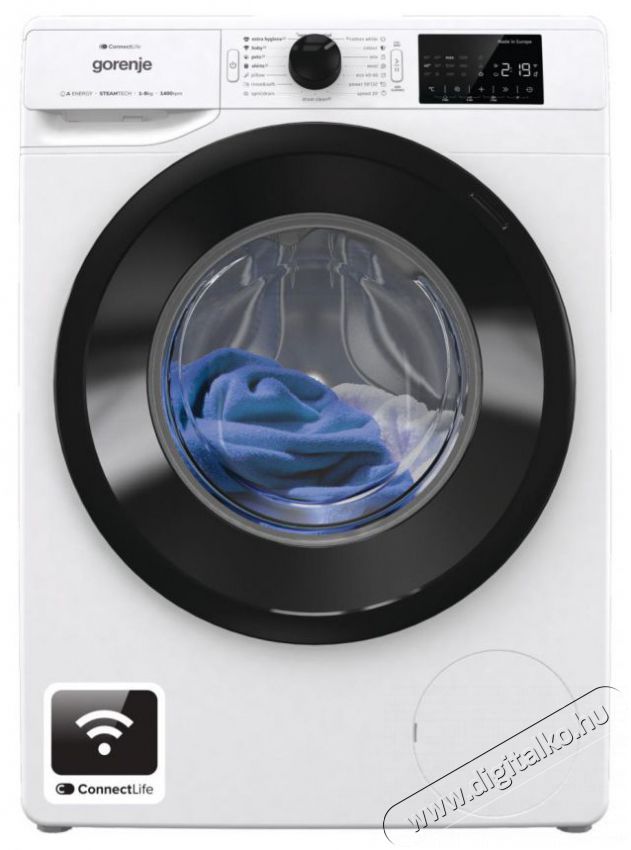 Gorenje WPNEI84A1SWIFI mos&oacute;g&eacute;p H&aacute;ztart&aacute;s / Otthon / K&uuml;lt&eacute;r - Mos&oacute;g&eacute;p / sz&aacute;r&iacute;t&oacute;g&eacute;p - El&ouml;lt&ouml;ltős norm&aacute;l (60cm-ig) mos&oacute;g&eacute;p - 499714