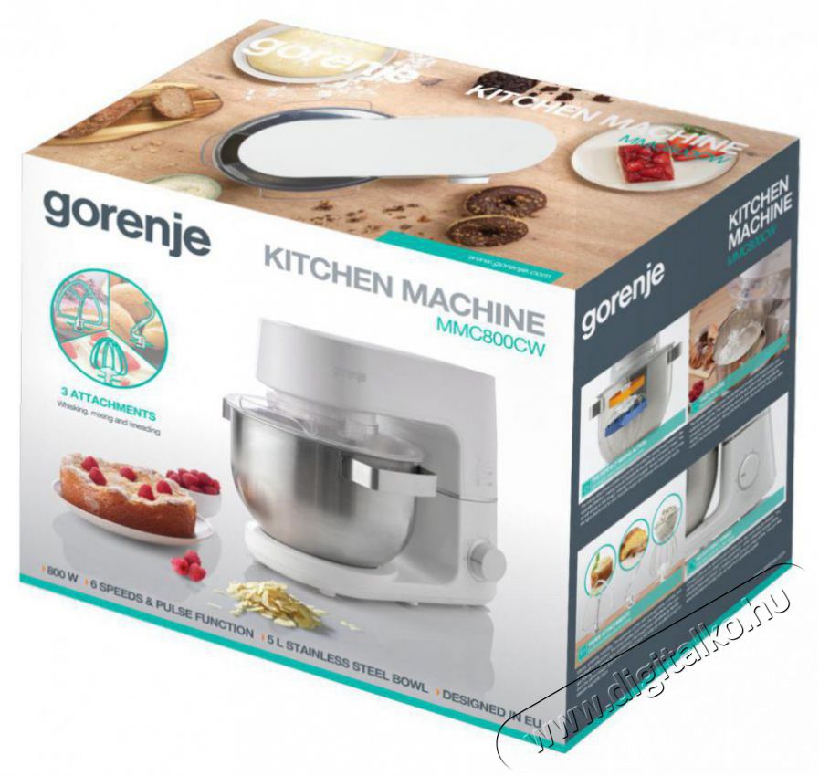 Gorenje MMC800CW konyhai robotg&eacute;p Konyhai term&eacute;kek - Konyhai kisg&eacute;p (elők&eacute;sz&iacute;t&eacute;s / feldolgoz&aacute;s) - Konyhai robotg&eacute;p - 499735
