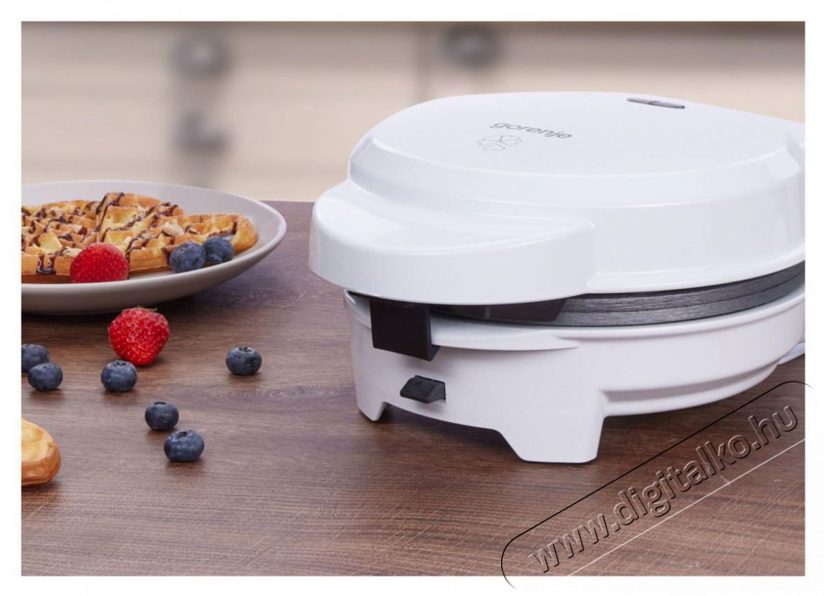 Gorenje WM701W Gofris&uuml;tő Konyhai term&eacute;kek - Konyhai kisg&eacute;p (s&uuml;t&eacute;s / főz&eacute;s / hűt&eacute;s / &eacute;telk&eacute;sz&iacute;t&eacute;s) - Melegszendvics / gofri s&uuml;tő - 499743