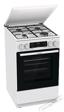 Gorenje GK5C42WJ kombin&aacute;lt g&aacute;ztűzhely Konyhai term&eacute;kek - S&uuml;tő-főzőlap, tűzhely (szabadon&aacute;ll&oacute;) - Kombin&aacute;lt tűzhely (szabadon&aacute;ll&oacute;) - 501647