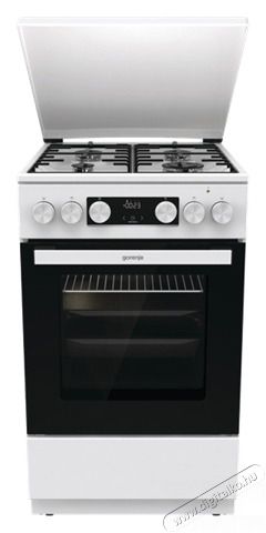 Gorenje GK5C42WH-B kombin&aacute;lt g&aacute;ztűzhely Konyhai term&eacute;kek - S&uuml;tő-főzőlap, tűzhely (szabadon&aacute;ll&oacute;) - Kombin&aacute;lt tűzhely (szabadon&aacute;ll&oacute;) - 501693