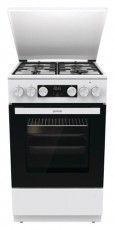 Gorenje GK5C42WH-B kombin&aacute;lt g&aacute;ztűzhely Konyhai term&eacute;kek - S&uuml;tő-főzőlap, tűzhely (szabadon&aacute;ll&oacute;) - Kombin&aacute;lt tűzhely (szabadon&aacute;ll&oacute;) - 501693