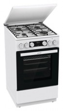 Gorenje GK5C42WH-B kombinált gáztűzhely Konyhai termékek - Sütő-főzőlap, tűzhely (szabadonálló) - Kombinált tűzhely (szabadonálló) - 501693