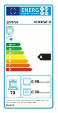 Gorenje GK5C42WH-B kombin&aacute;lt g&aacute;ztűzhely Konyhai term&eacute;kek - S&uuml;tő-főzőlap, tűzhely (szabadon&aacute;ll&oacute;) - Kombin&aacute;lt tűzhely (szabadon&aacute;ll&oacute;) - 501693